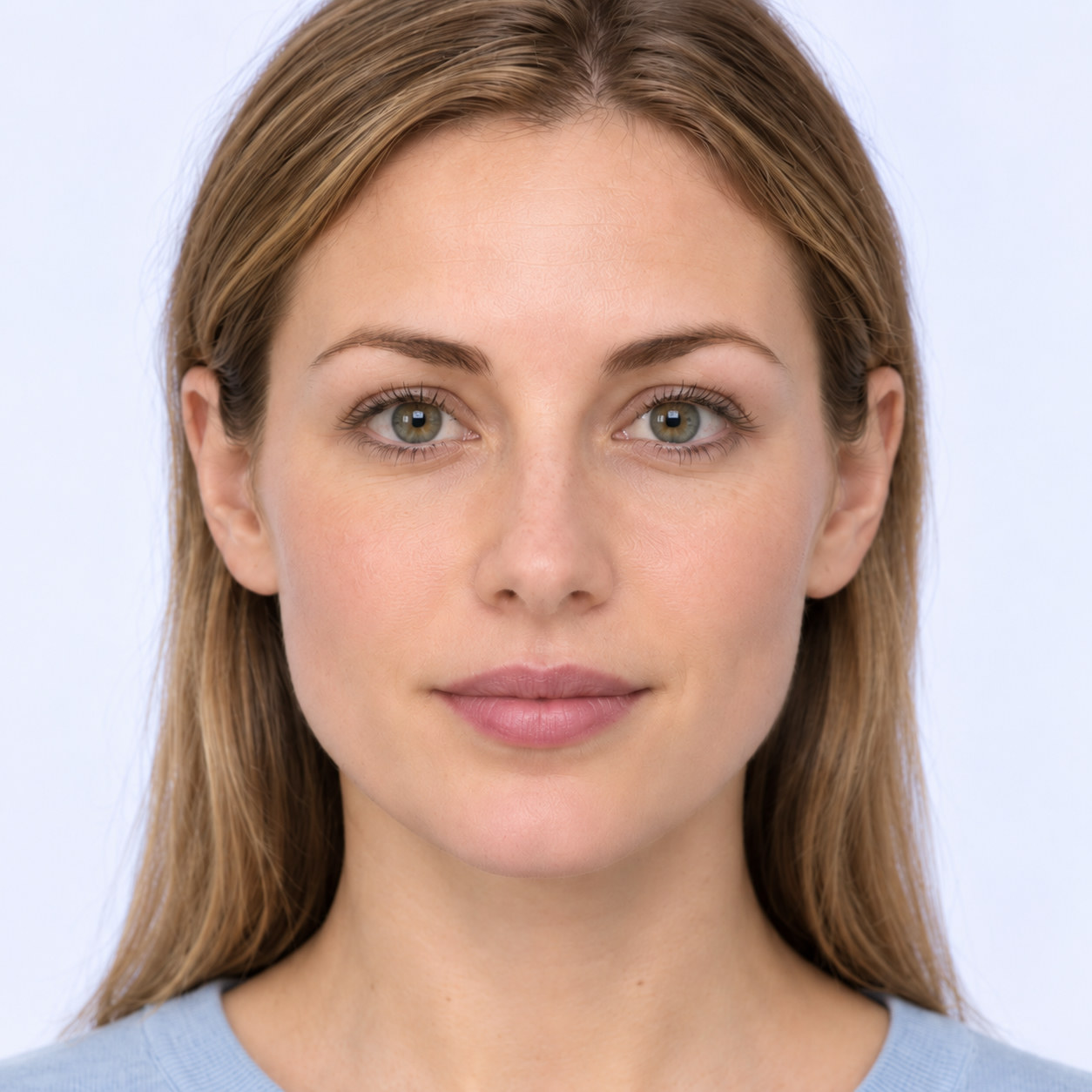 Sample portrait used for this precomputed facial geometry demonstration